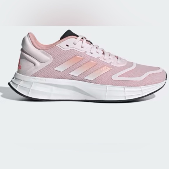BNWT Adidas Duramo 10 WIDE Women’s Running Shoes – US Size 8.5 - Picture 1 of 11